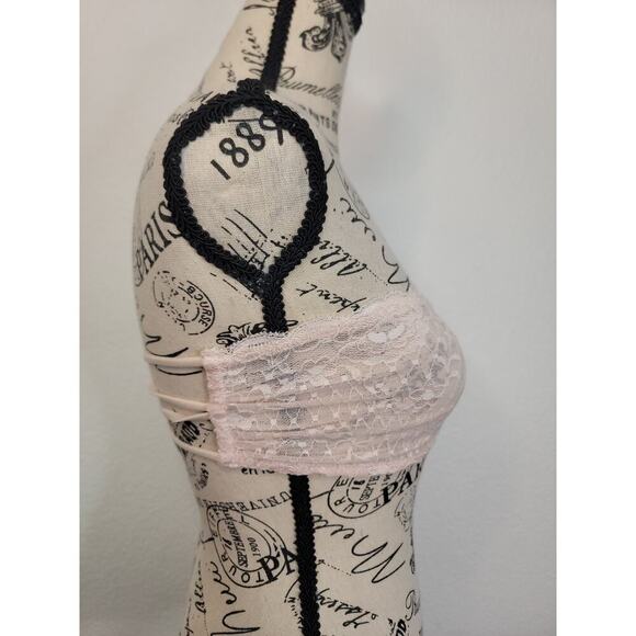 Free People Womens Bandeau Bralette Small Bra Lace Strappy Intimately - Picture 4 of 9